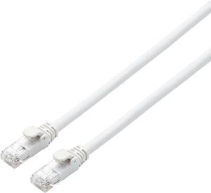 エレコム LANケーブル CAT6A 1m 爪折れ防止コネクタ cat6a対応 スタンダード ホワイト LD-GPA/WH1