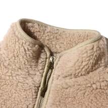 ザ ノース フェイス パープルレーベル Wool Boa Fleece Field Jacket Beige 22FW ジャケット フリース フィルド ダウン アウター_画像4