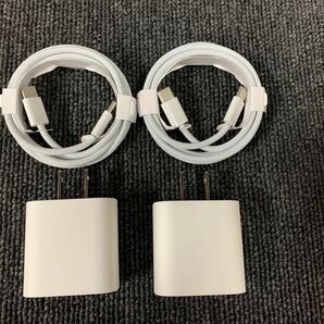 iPhone15,15Pro用高速充電器1mタイプC - Cケーブル付2セット