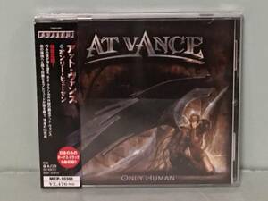 AT VANCE アット・ヴァンス / オンリー・ヒューマン　　　国内盤帯付CD　　ボーナス・トラック1曲収録