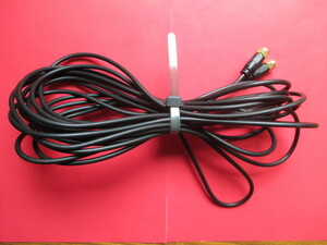 ! стоимость доставки 185 иен антенна кабель мужской позолоченный примерно 7m б/у!