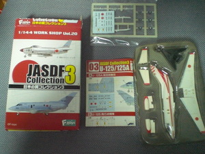 F-toys　日本の翼コレクション３　U-125　b　03　飛行点検隊　ブリスターパック未開封　JASDF　Collection　1/144　エフトイズ　航空自衛隊