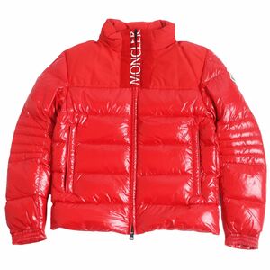 Extreme Beauty □ 19-20AW Moncler/Moncler Bruel Logoen Broidery Wzip Stand Color Food Down Красный 0