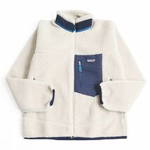 未使用品●Patagonia パタゴニア クラシック・レトロX・ジャケット 23056 フリースジャケット ナチュラル M 正規品 タグ付き 保温性◎_画像1