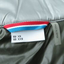 【ドンドン見直し】美品☆PORSCHE ポルシェ 2018年 WAP713 ロゴパッチ付 ニット切替 ZIP UP 中綿入りジャケット/ブルゾン グレー XS_画像8