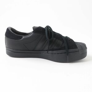 【ドンドン見直し】極美品★Y-3 ワイスリー アディダス×ヨウジヤマモト EH2268 YOHJI STAR ロゴ入り レザー スニーカー 黒 23.5 箱・袋付の画像6