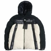 未使用品●2021年製 MONCLER モンクレール MALAVOY/マラボイ POLARTEC フリース切替 ダウンジャケット 希少大きいサイズ5 正規品 メンズ_画像1