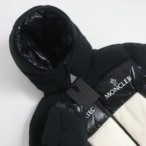 未使用品●2021年製 MONCLER モンクレール MALAVOY/マラボイ POLARTEC フリース切替 ダウンジャケット 希少大きいサイズ5 正規品 メンズ_画像2