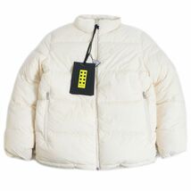 極美品□22-23AW MONCLER GENIUS 2 モンクレールジーニアス MONNOW リバーシブル ボアフリース ダウンジャケット ベージュ系 2 伊製 正規品_画像2