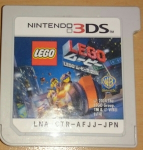 送料無料　3DS LEGOムービー ザ・ゲーム ソフトのみ