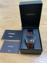 【美品】CITIZEN / シチズン シチズンコレクション クロノ メンズ 腕時計 BL5495-05E ベルト交換済み_画像3