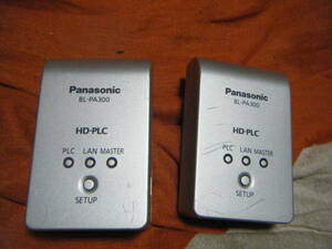 ●Panasonic BL-PA300 PLCアダプター パナソニック 2個●