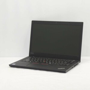 1円～ Lenovo ThinkPad L480 Core i5-8250U 1.6GHz/8GB/SSD256GB/14インチ/OS無/動作未確認【栃木出荷】
