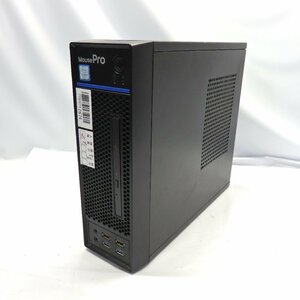 【ジャンク】マウスコンピューター B360M-ITX MPro-S201B Core i3-9100 3.6GHz/8GB/SSD1024GB/DVDマルチ/OS無【栃木出荷】