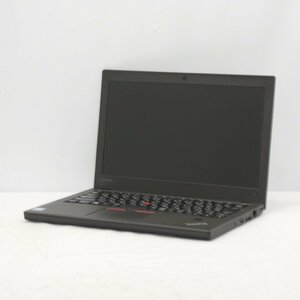 【ジャンク】Lenovo ThinkPad X270 Core i5-7300U 2.6GHz/8GB/SSD256GB/12インチ/OS無【栃木出荷】