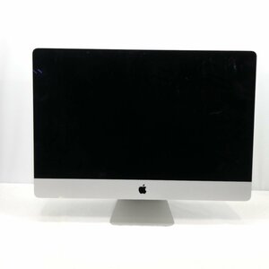 1円～Apple iMac Retina 5K 27インチ 2017 Core i7-7700K 4.2GHz/16GB/SSD121GB+HDD2TB/OS無/動作未確認【同梱不可】