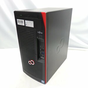 1円～ FUJITSU CELSIUS W580 Xeon E-2124G 3.4GHz/8GB/HDD1TB/DVDマルチ/OS無/動作未確認【同梱不可】