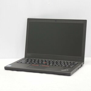 1円～ Lenovo ThinkPad X270 Core i5-7300U 2.6GHz/8GB/SSD256GB/12インチ/OS無/動作未確認【栃木出荷】