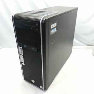 1円～【ジャンク】TSUKUMO ゲーミングPC G-GEAR GA7J-E201/T Core i7-10700 2.9GHz/32GB/HDD無/DVDマルチ/GTX 1660【同梱不可】