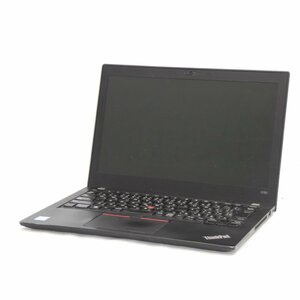 1円～【ジャンク】Lenovo ThinkPad X280 Core i5-8250U 1.6GHz/8GB/SSD256GB/12インチ/OS無/AC無【栃木出荷】