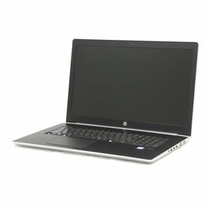 1円～【ジャンク】HP ProBook 470 G5 Core i5-8250U 1.6GHz/12GB/HDD500GB/17インチ/OS無【栃木出荷】