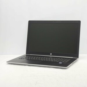 1円～【ジャンク】HP ProBook 470 G5 Core i5-8250U 1.6GHz/12GB/HDD500GB/17インチ/OS無【栃木出荷】