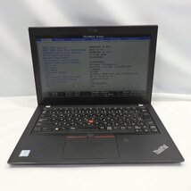 1円～ Lenovo ThinkPad X280 Core i5-8250U 1.6GHz/8GB/SSD256GB/12インチ/OS無/動作未確認【栃木出荷】_画像3