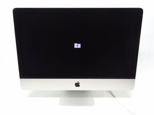 1円～ Apple iMac 21.5インチ Late 2013 Core i5-4570R 2.7GHz/8GB/HDD1TB/OS無/動作未確認【同梱不可】