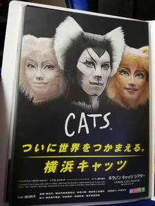 【舞台チラシ】劇団四季 CAT　A4サイズ