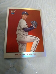 2023 TOPPS 206 NPB BASE silver FOIL 曽谷龍平 オリックスバファローズ 45/99 99枚限定 RC ルーキー