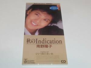 CDシングル 南野陽子 秋のIndication 10EH3359 CDS