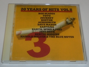 CD 20 YEARS OF HITS VOL.III 20イヤーズ・オブ・ヒッツ VOL.III 28DP1074