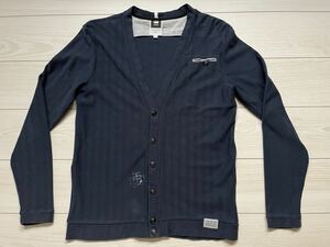 G-STAR RAW コットン長袖カーディガン Mサイズ 中古