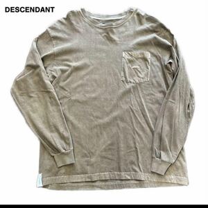 DESCENDANT CACHALOT CROP LS ロンT 長袖