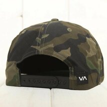 【送料無料】RVCA ルーカ COMMONWEALTH SNAPBACK HAT スナップバックキャップ AVYHA00454　CAM_画像4