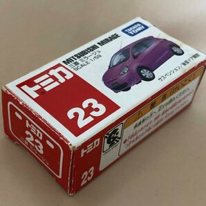 トミカ 三菱 ミラージュ No.23 2013 ミニカー TOMICA 同梱可 MITSUBISHI MIRAGE (Ecms_bx)の画像4