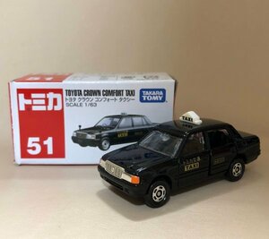 トミカ　トヨタ　クラウン　コンフォートタクシー　No.51　2007　ミニカー　TOMICA　同梱可 TOYOTA CROWN COMFORT TAXI (Emrk_twn)