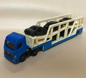 トミカ　三菱ふそう　スーパーグレート　キャリアカー　ジャンク　No.131 2009 MITSUBISHI FUSO SUPER GREAT TRANSPORTER (Estm_ridr)