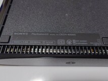 SONY PlayStation3 CECH-4000C（チャコールブラック）コントローラ、電源ケーブル付 （中古品）_画像2
