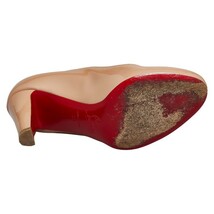 クリスチャンルブタン ヒール パンプス ベージュ パテントレザー レディース Christian Louboutin 【中古】_画像7