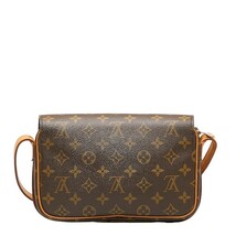 ルイ ヴィトン モノグラム サンジェルマン24 斜め掛け ショルダーバッグ M51210 ブラウン PVC レザー レディース LOUIS VUITTON 【中古】_画像3