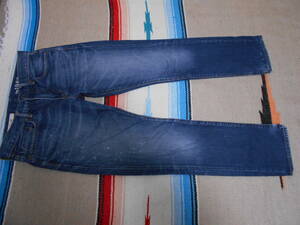 GAP １９６９ SLIM インディゴ デニム 極色落ビンテージ スリム ジーンズ levi's 505 TYPE VINTAGE INDIGO JEANS NIRVANA KURT COBAIN