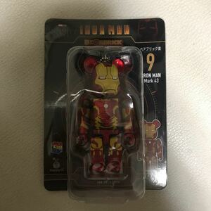 ベアブリック アイアンマン HAPPYくじ ベアブリック賞 9 Mark 43 Marvel BE@RBRICK Ironman THE INFINITE SAGA