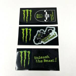 MONSTER ENERGY ステッカー　3枚　セット　モンスターエナジー