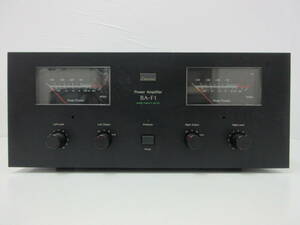 中古 アンプ SANSUI サンスイ パワーアンプ BA-F1 オーディオ機器 ※通電のみ確認済 ／R