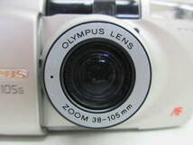 中古 カメラ オリンパス OLYMPUS SUPERZOOM 105G コンパクトフィルムカメラ ※通電のみ確認済 ／J_画像4