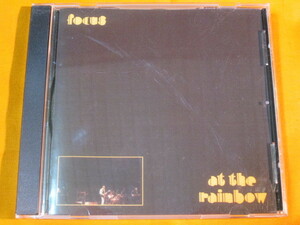 ♪♪♪ フォーカス Focus 『 At The Rainbow 』輸入盤 ♪♪♪