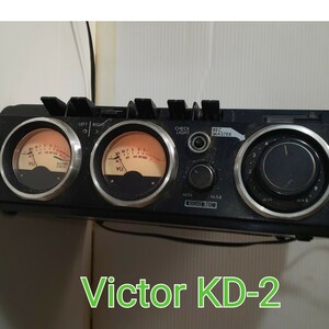 VICTOR ビクターKD-2 ポータブルステレオカセットレコーダー 通電確認 現状品です。