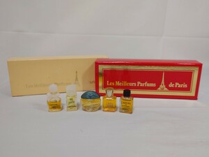 J4A221◆ ミニ香水 ミニボトル 香水 Les Meilleurs Parfums de Paris 5本セット