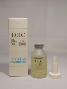 J4A125◆新古品◆ DHC エラス (100)+ ヒアル (100) 美容液 25ml エラスチン原液100％ ヒアルロン酸原液100％
